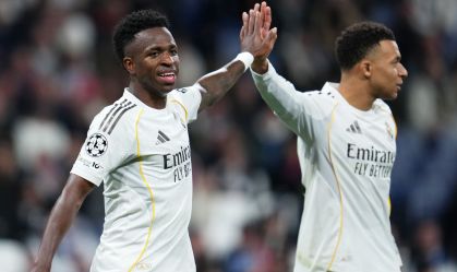 Vini Jr. dá show, e Real Madrid atropela Monaco pela Champions League