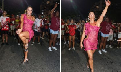 Viviane Araújo ganha "nota 10" em ensaio do Salgueiro; entenda e assista