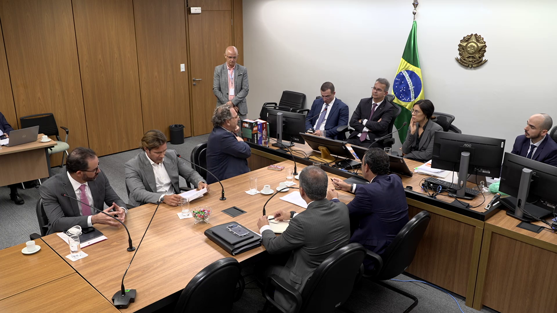 Acareação entre os banqueiros Daniel Vorcaro, do Banco Master, e Paulo Henrique Costa, ex-presidente do BRB (Banco de Brasília)