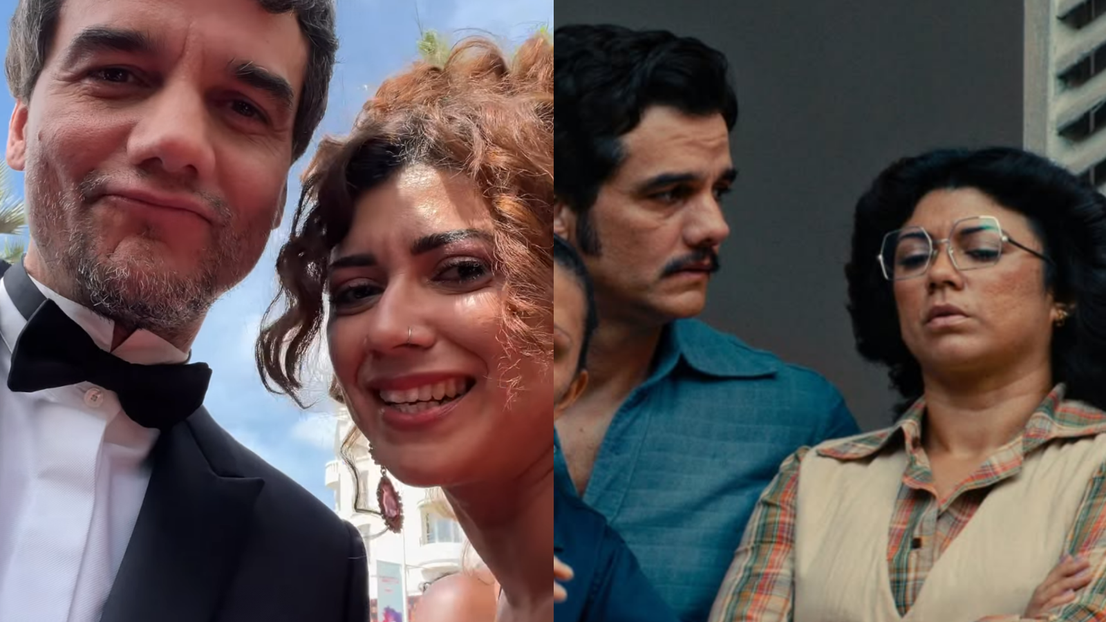 Geane Albuquerque contracenou com Wagner Moura em "O Agente Secreto"