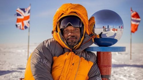 Will Smith ficou preso em baixo do gelo enquanto gravava no Polo Norte
