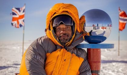 Will Smith ficou preso em baixo do gelo enquanto gravava no Polo Norte