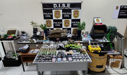 500 kg de drogas são encontrados em laboratório de 'maconha gourmet' em SP