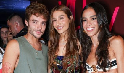 Bruna Marquezine e Sasha Meneghel curtem 1ª noite de Carnaval em Salvador