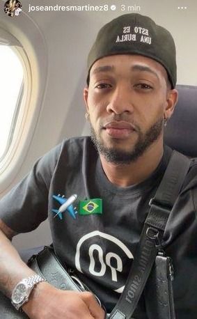 José Martínez está voltando ao Brasil • Reprodução/Instagram