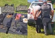 Perseguição no interior de SP tem tiros de fuzil, presos e interdita Raposo