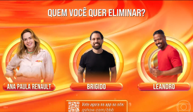 Enquete BBB 26: quem você quer eliminar no 3º Paredão?
