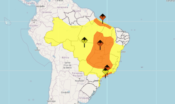 ALERTAS CHUVAS INTENSAS