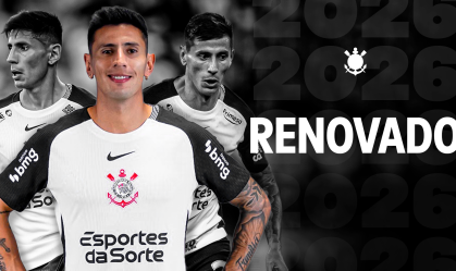 Angileri renovou com o Corinthians