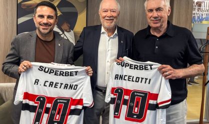 Presidente do São Paulo revela encontro com Carlo Ancelotti