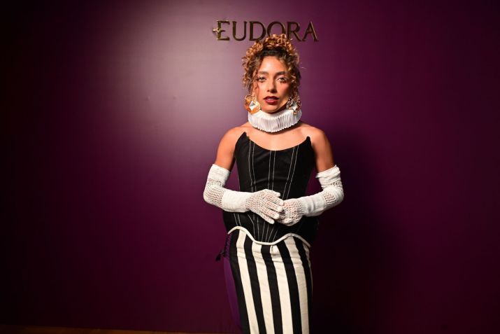 Alice Carvalho at the 2026 Vogue Ball, in Rio de Janeiro • Leo Franco/AgNews