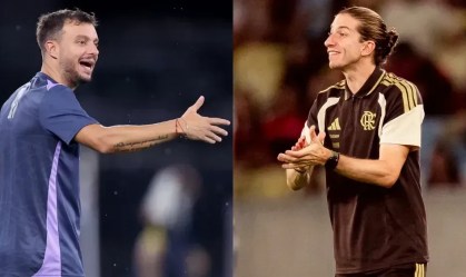 Martín Anselmi e Filipe Luís