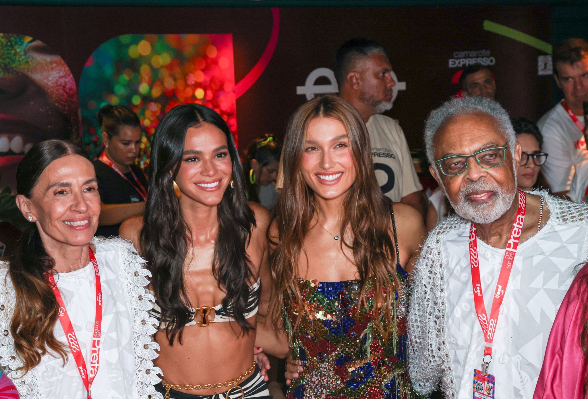 Bruna Marquezine, Sasha, Flora Gil e Gilberto Gil • Tomzé Fonseca/ Agnews