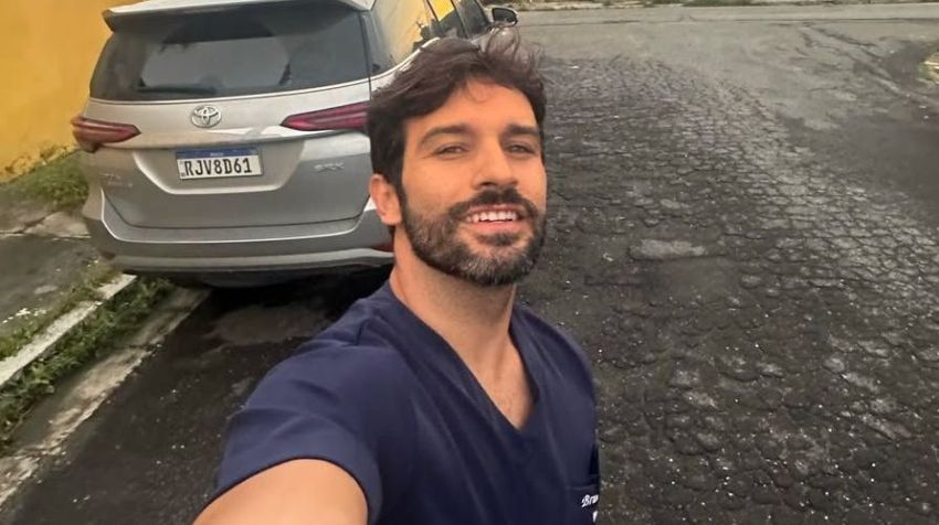 Bruno Bevan é médico, ator e modelo • Instagram/Bruno Bevan