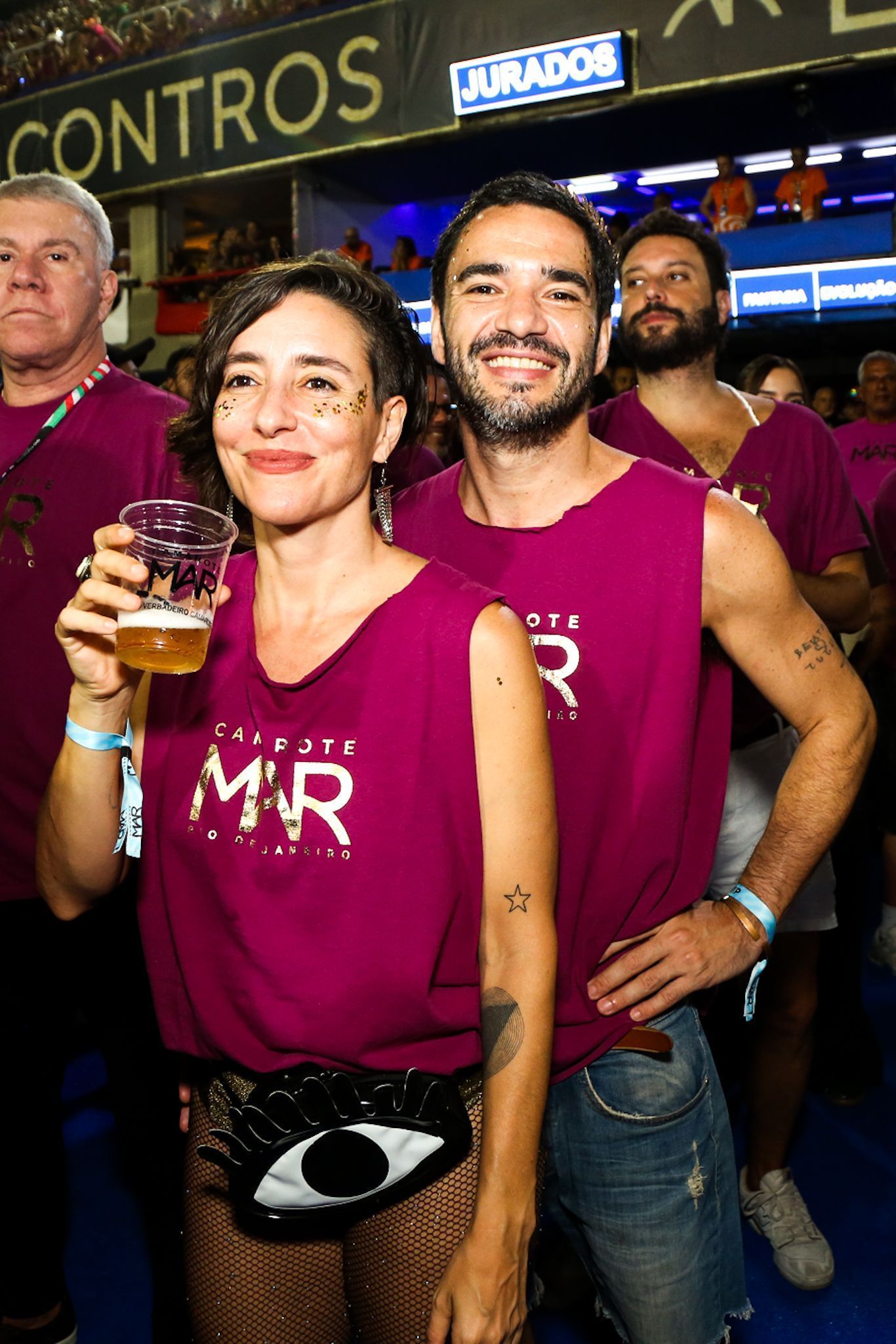 Caio Blat e Fabiana Comparato • AgNews/Dilson Silva