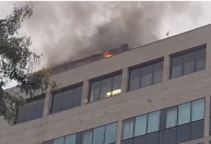 Incêndio atinge sede do Ministério Público do RJ