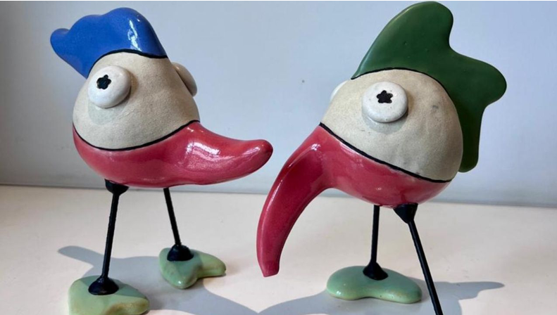Esculturas cerâmicas de Adriana Chamma