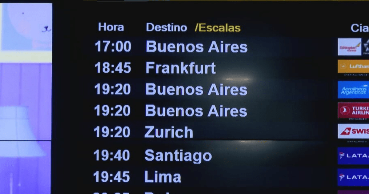 Greve na Argentina afeta voos e brasileiros relatam dificuldades