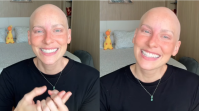 Daniella Gondim, de "Carinha de Anjo" revela fim da quimioterapia