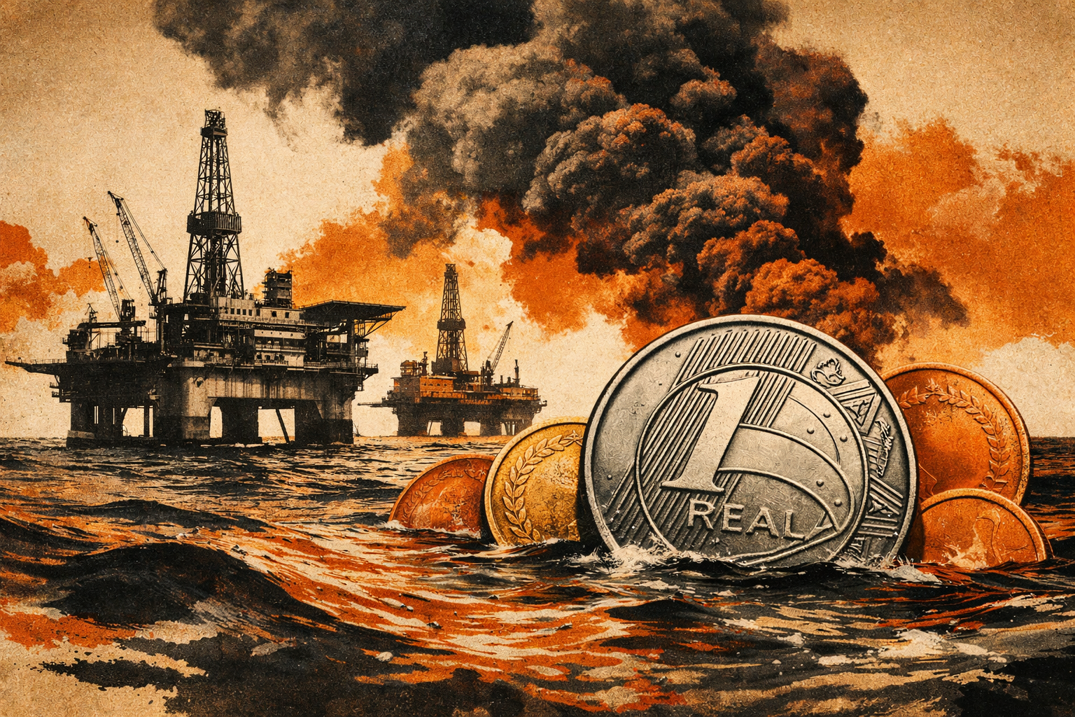 Estreito de Ormuz, Petróleo, Plataformas de Petróleo, Brasil