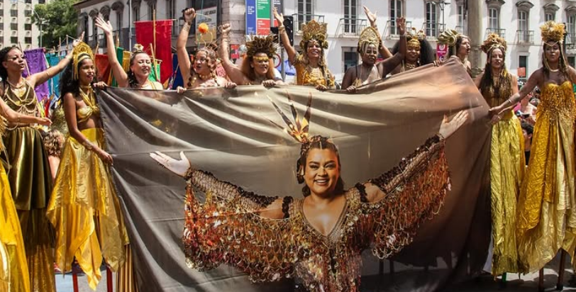 Circuito Preta Gil no Rio de Janeiro. • Instagram/ Cordão do Boitatá