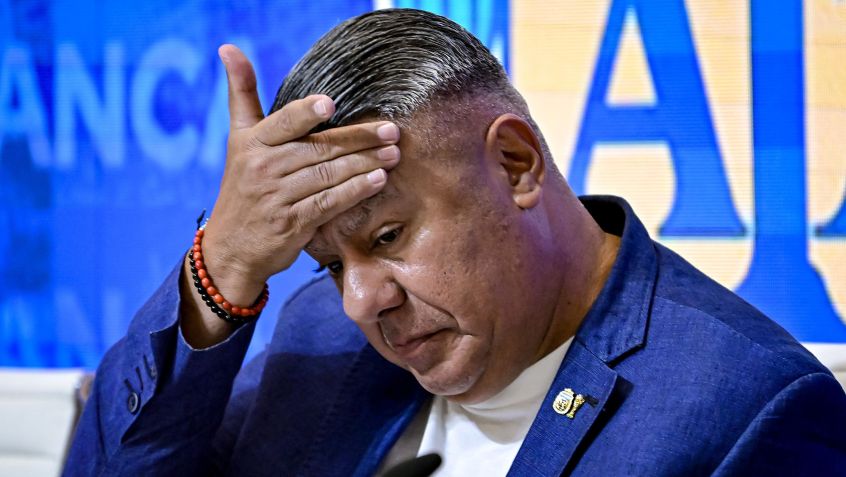 Claudio Tapia, presidente da AFA • Marcelo Endelli/Getty Images