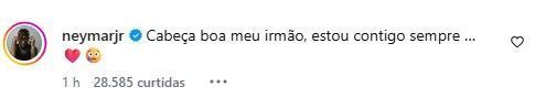 Neymar e Coutinho são contemporâneos de Seleção • Foto: Reprodução / Instagram