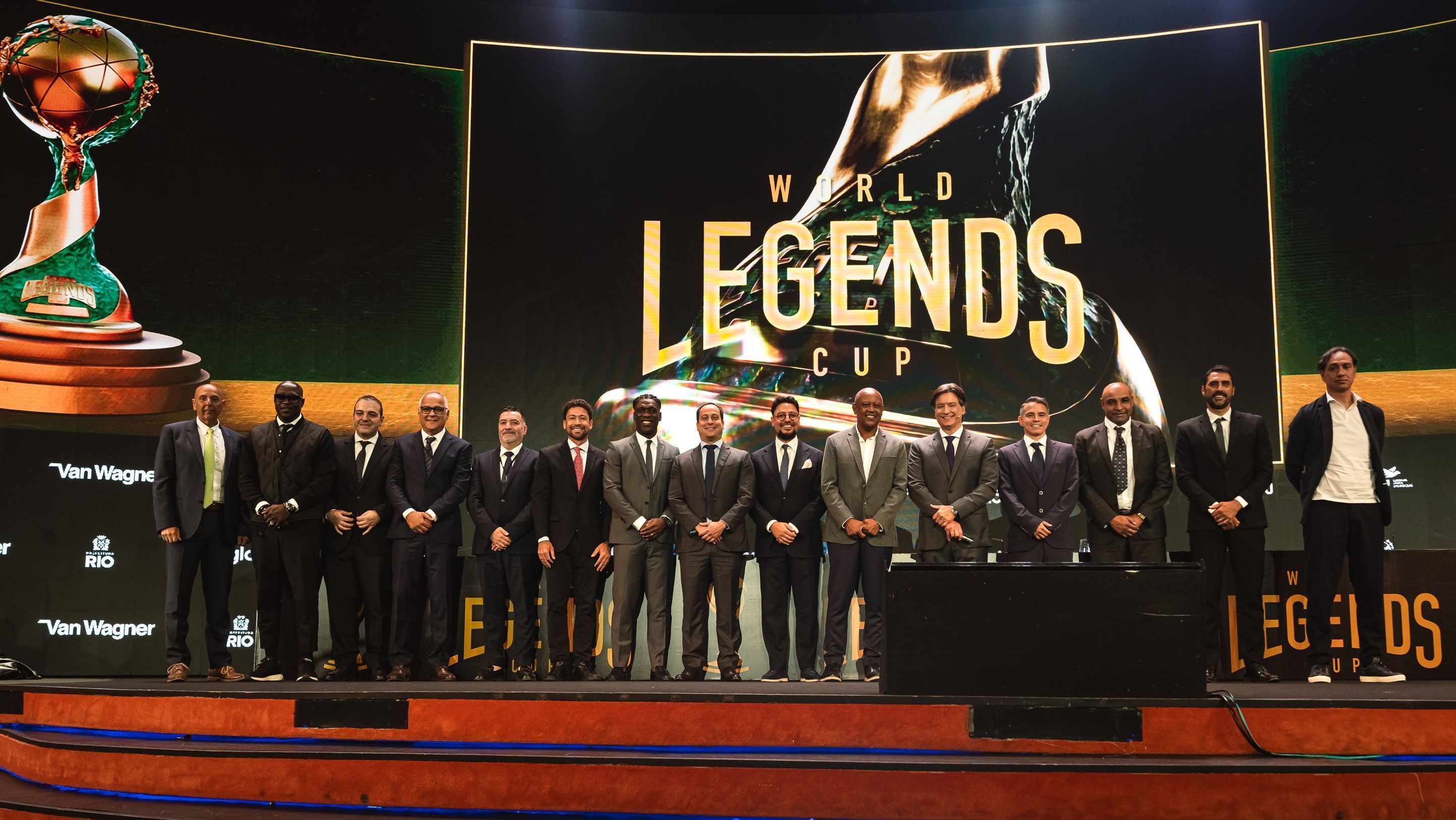 Evento de lançamento da Copa do Mundo de Lendas