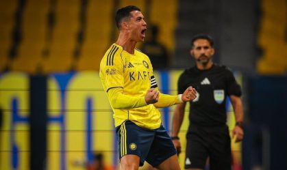 Cristiano Ronaldo celebra gol pelo Al-Nassr