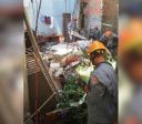 Casa fica destruída após desabar no Jardim Ângela, zona Sul de SP; veja