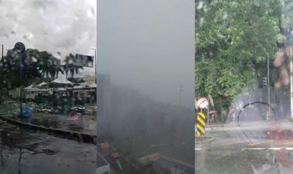 Chuva alaga ruas em MG; Inmet alerta para temporais até segunda-feira (9)