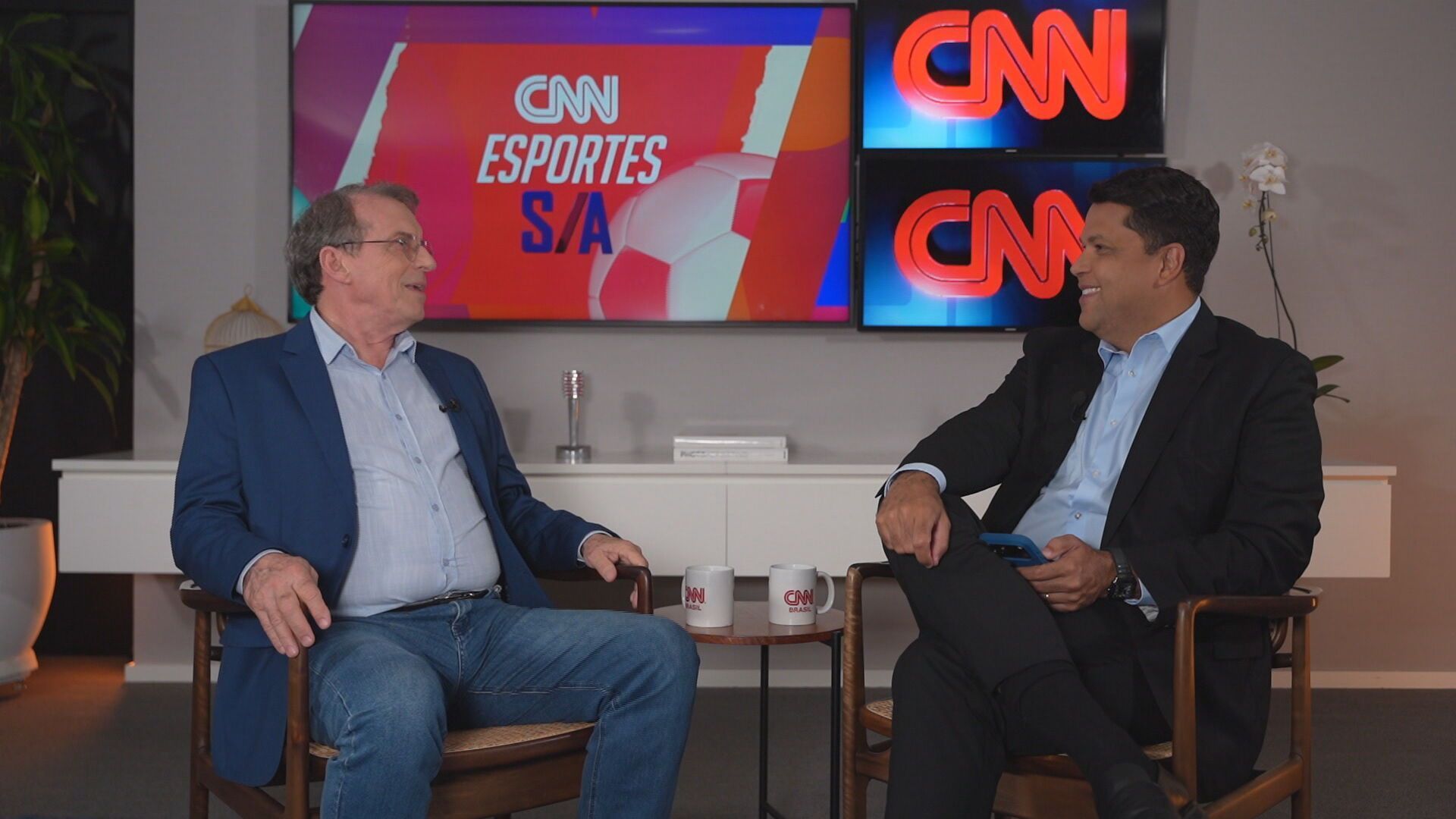 Com Odorico Roman, presidente do Grêmio, o CNN Esportes S/A chega à 127ª edição