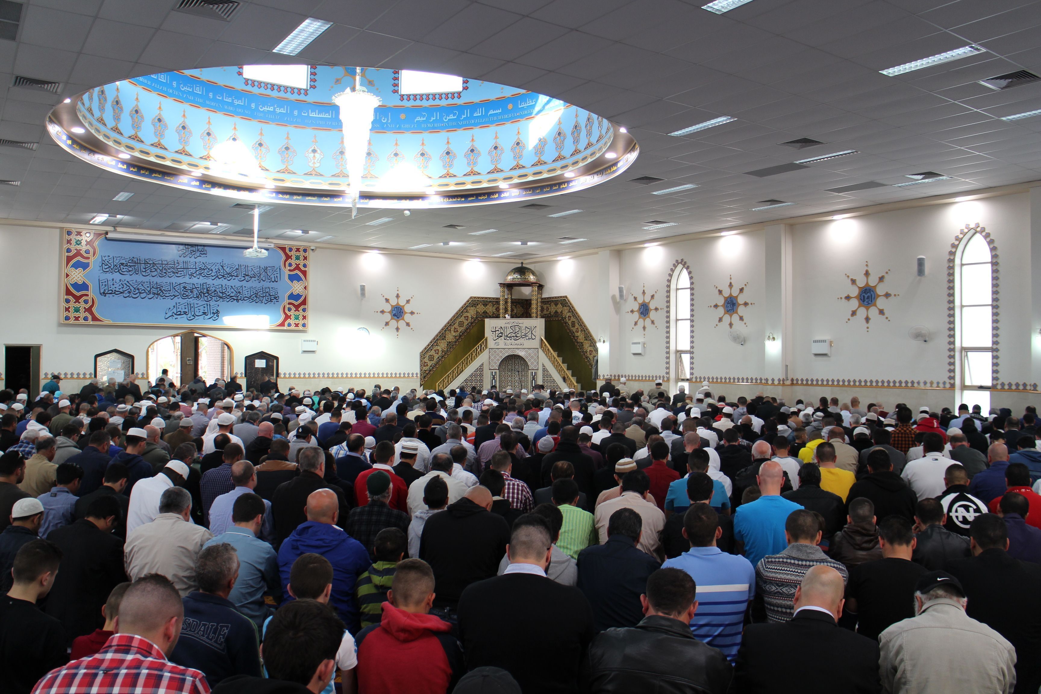 Oração do Eid é realizada na Mesquita de Lakemba, considerada a maior mesquita da Austrália, que costuma receber cerca de 40.000 pessoas