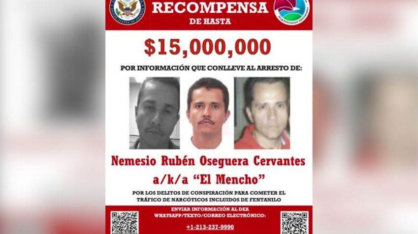 Nemesio Rúben Oseguera Cervantes, conhecido como El Mencho, era líder do cartel Jalisco Nova Geração • Reuters