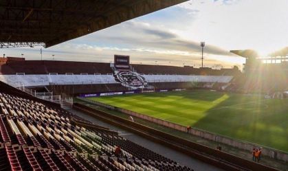 Estádio La Fortaleza, recebe o jogo de ida entre Lanús e Flamengo
