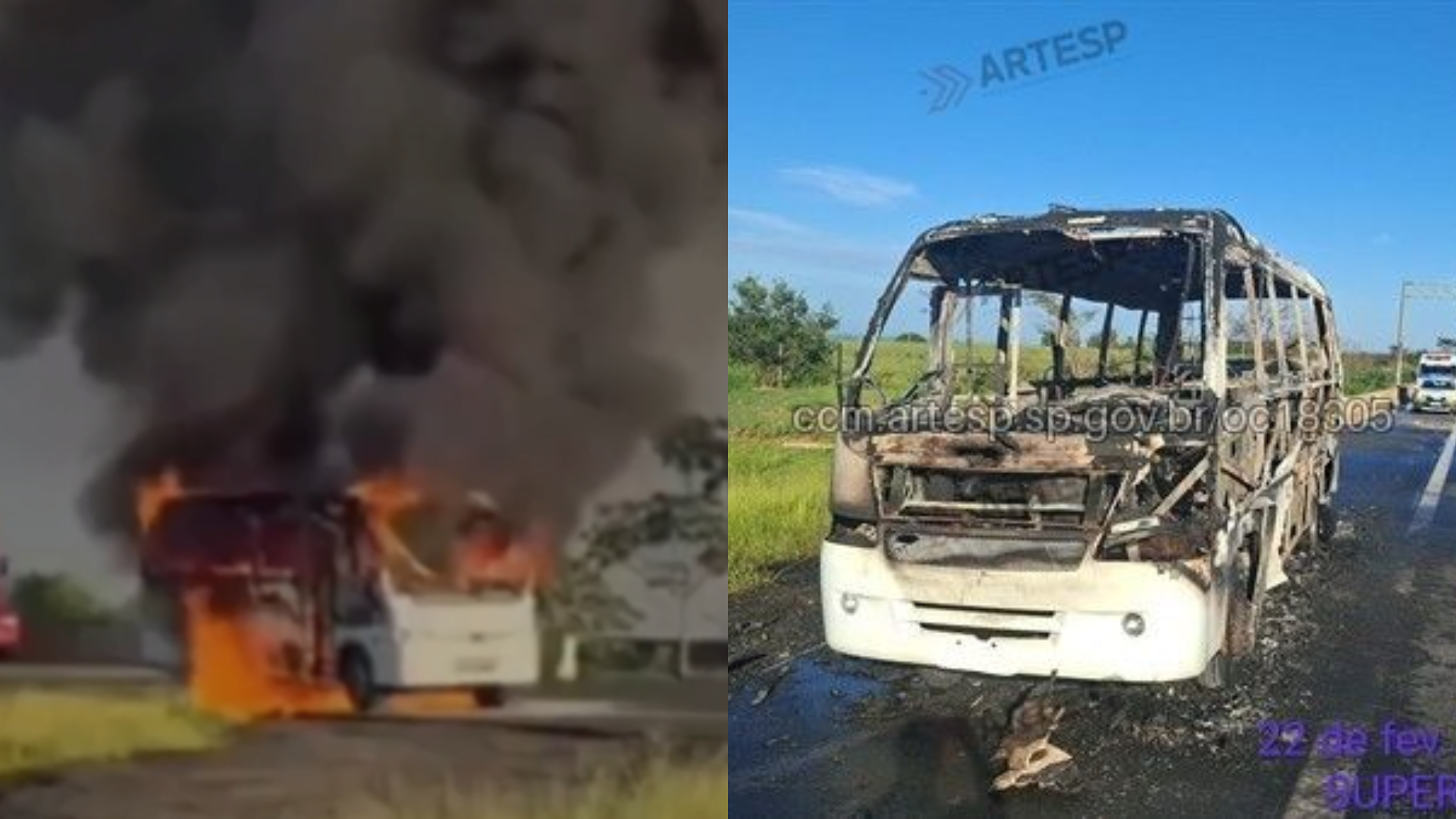 FOGO ÔNIBUS KARATÊ