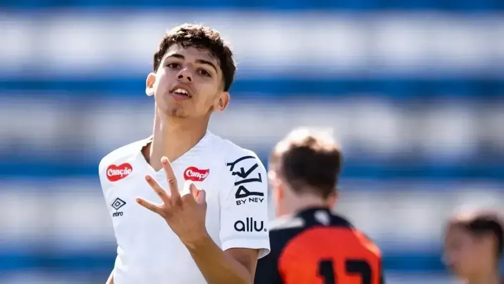 Felipe Rafael, promessa do Santos