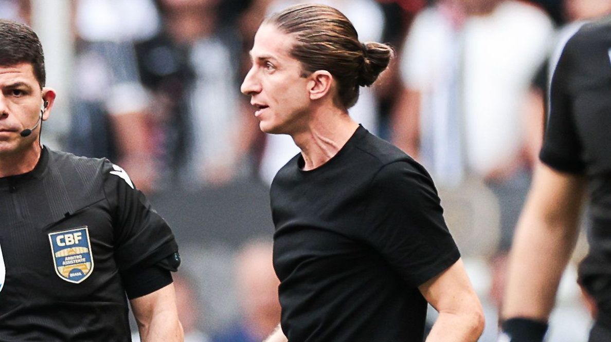 Filipe Luís, treinador do Flamengo