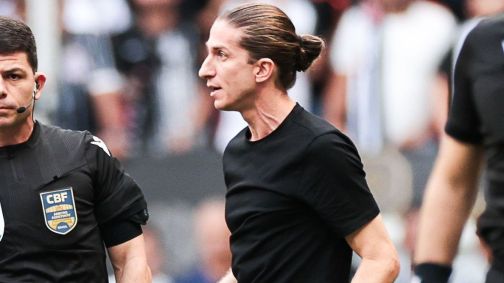 Filipe Luís, treinador do Flamengo