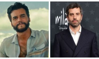 Monstagem de fotos mostra o ator Wagner Moura como Marcelo, em "O Agente Secreto", e Adolpho Veloso, que concorre em fotografia por "Sonhos de Trem"