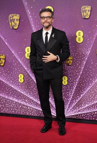 Wagner Moura no BAFTA Film Awards em Londres, na Inglaterra • Photo by Max Cisotti/Dave Benett/Getty Images
