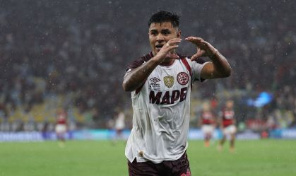 Aquino marcou o gol do título do Lanús