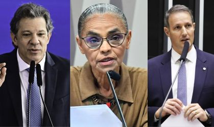 Haddad, Marina e Derrite
