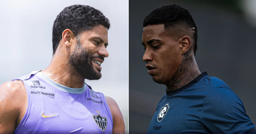 Hulk, do Atlético, e Alef Manga, do Remo