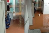 Vídeo: Hospital fica inundado após chuvas em Juiz de Fora (MG)