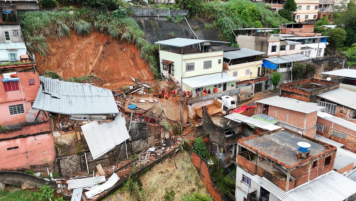 Enchente em Minas Gerais