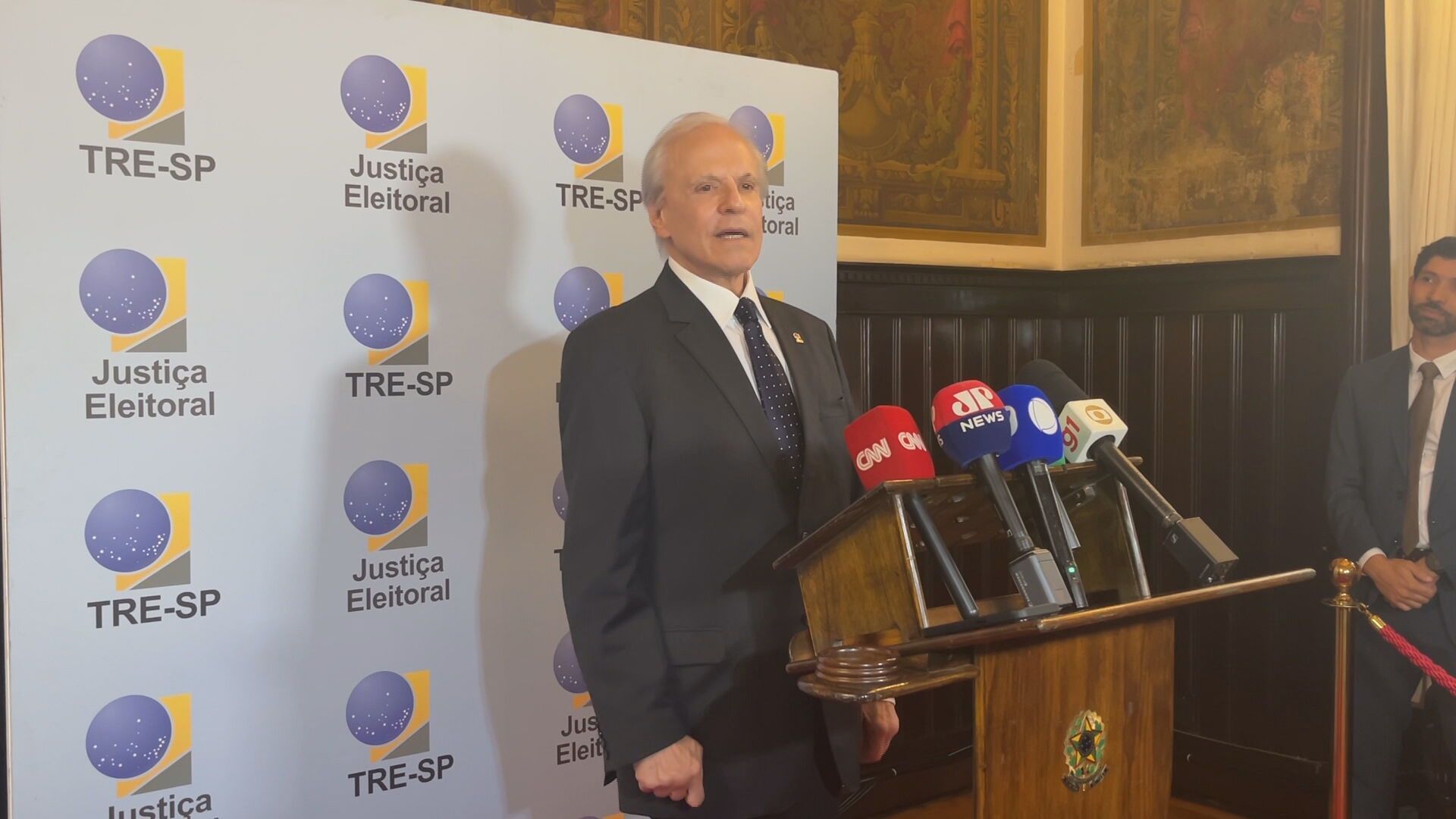 José Antônio Encinas Manfré, novo presidente do TRE-SP