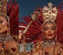 Juliana Paes revela bastidores de fantasia de R$ 500 mil da Dolce & Gabbana