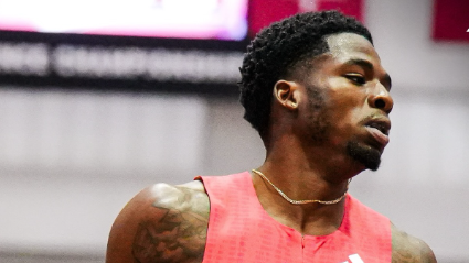 Khaleb McRae, registrou o tempo de 44,52 segundos nos 400 metros rasos