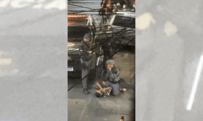 SP: Homem é agredido por PMs após tentativa de fuga em Paraisópolis